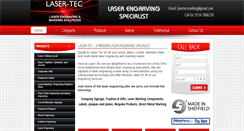 Desktop Screenshot of laser-4.co.uk
